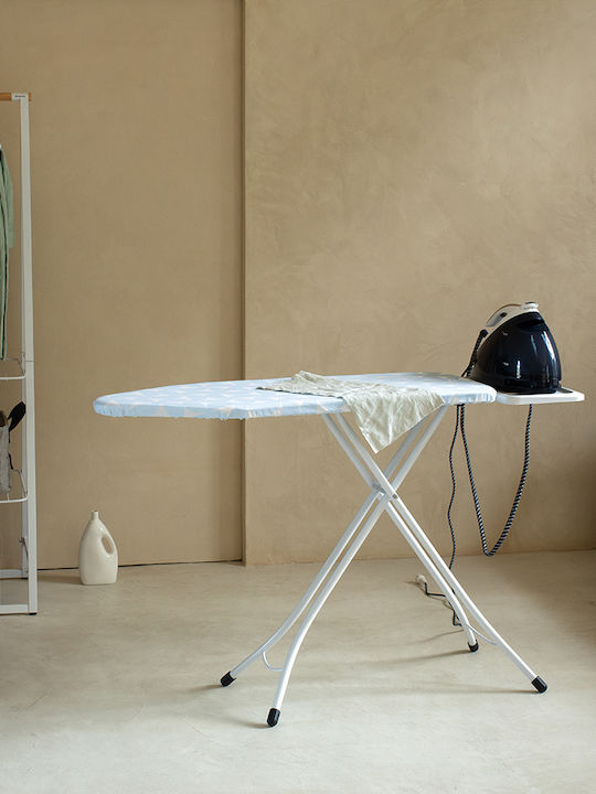 Brabantia Σιδερώστρα για Σίδερο Ατμού Σπαστή Fresh Breeze 124x45x98cm
