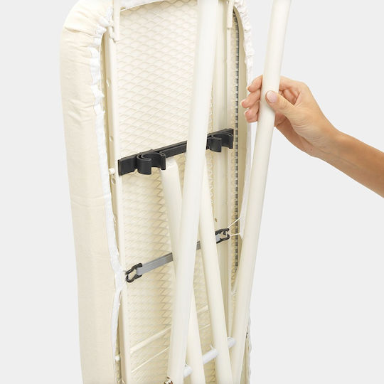 Brabantia Bubbles Ironing Board for Steam Iron Foldable 124x38x96cm