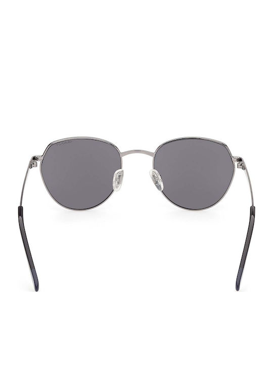 Gant Unisex Sunglasses with Silver Metal Frame and Gray Lens GA7109 08C