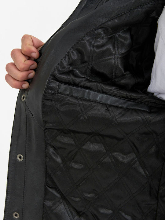 Foxtrot Lederjacke Jacke Schwarz