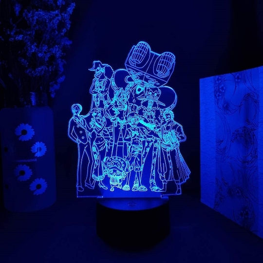 Φωτιστικό One Piece LED 3D Illusion Φωτιστικό One Piece LED 3D Illusion