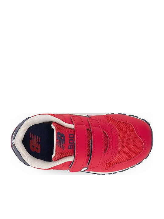 500 Kids Sneakers with Scratch Red