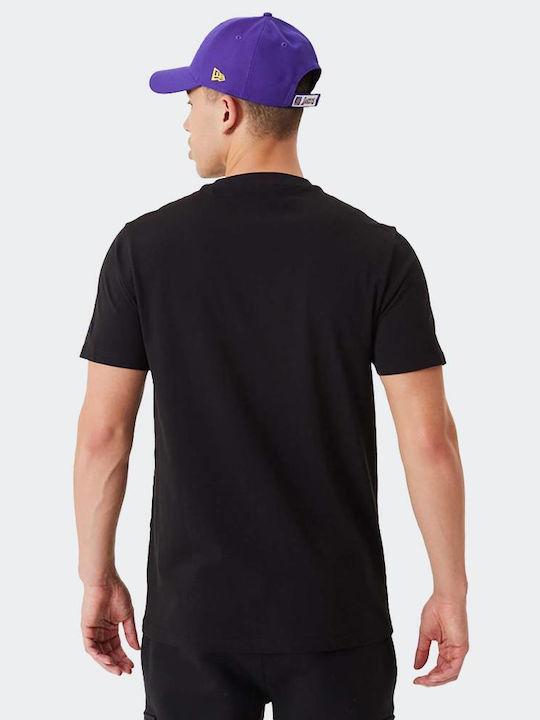 New Era Herren Sport T-Shirt Kurzarm Schwarz