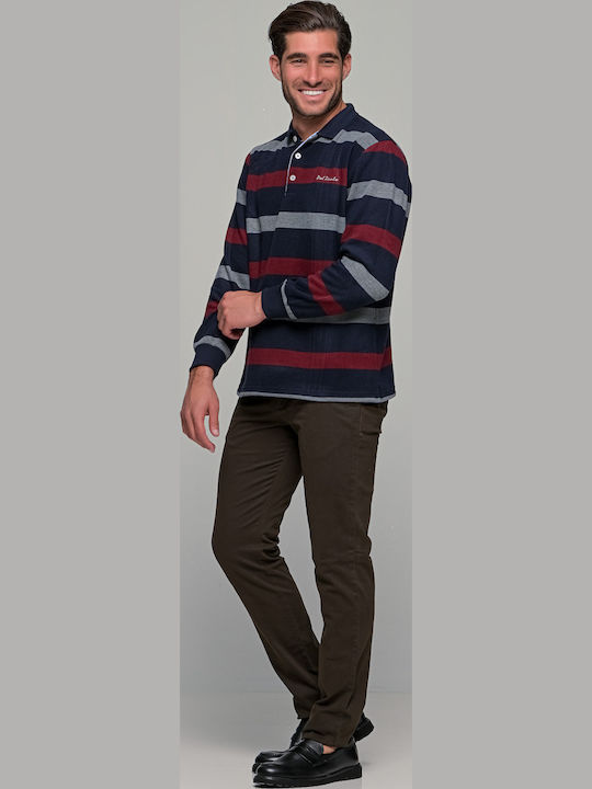 Polo Μπλούζα Μακρυμάνικη Navy Μπλε