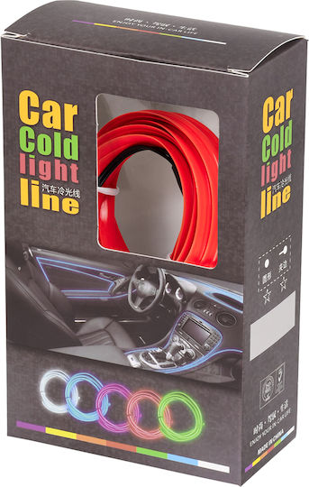 GloboStar Car LED Strip 12V Red