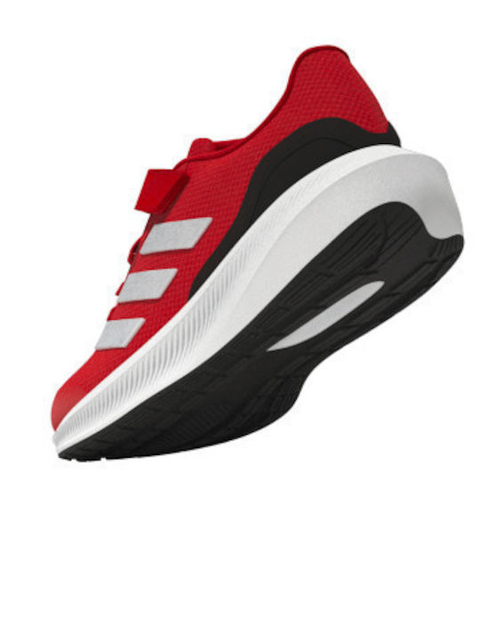 Runfalcon 3.0 El K Kids Sports Shoes Running with Hoop & Loop Closure Red