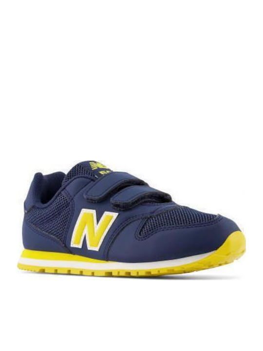 500 Kids Sneakers with Scratch Blauw