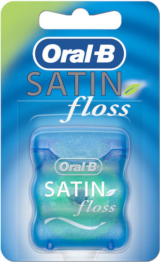 Oral-B Satin Floss Waxed with Mint Flavour 25m