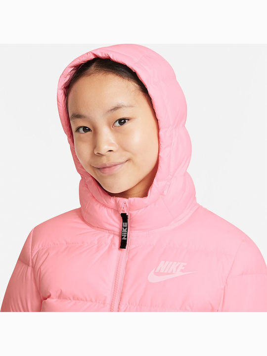 Nike Kids Sports Jacket Pink