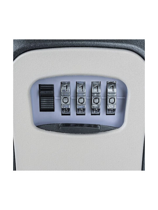 Malatec Wall-mounted Combination Key Holder Metallic with Combination Dial 9x4x12cm