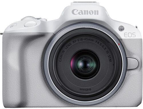 Canon EOS R50 Mirrorless Φωτογραφική Μηχανή Kit (RF-S 18-45mm f/4.5-6.3 IS STM) Λευκή