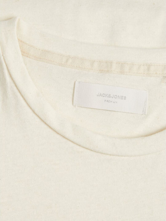 Jack & Jones Men's Short Sleeve T-shirt Beige