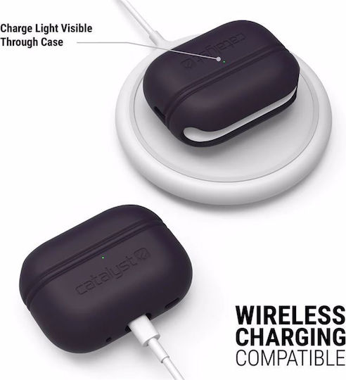 Catalyst Essential Θήκη Σιλικόνης με Γάντζο Ink Black για Apple AirPods Pro