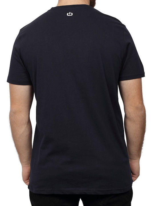 Emerson Ανδρικό T-shirt Navy Μπλε με Στάμπα