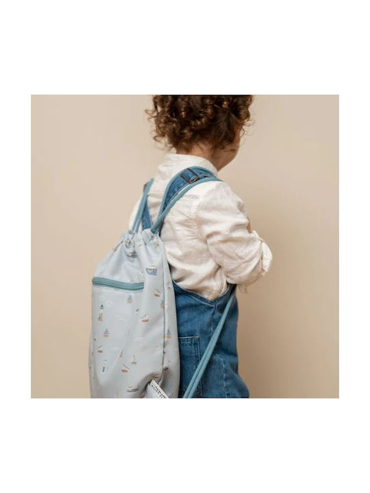 Little Dutch Sailors Bay Kids Bag Backpack Blue 29cmx38cmcm