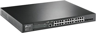 TP-LINK TL-SG3428MP v5.2 Managed L2 PoE+ Switch with 24 Ethernet Ports and 4 SFP Ports