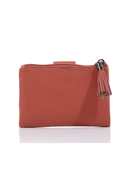 Kion Klein Frauen Brieftasche Klassiker Peach/Grey