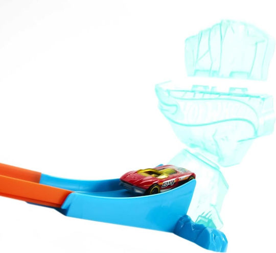 Hot Wheels Track Builder Eisabsturz Strecke 1:64 für 4+ Jahre