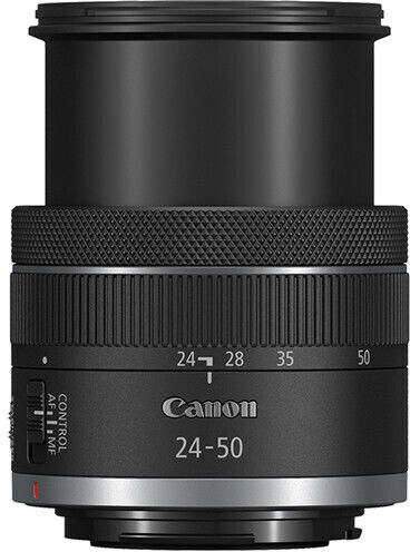 Canon Full Frame Φωτογραφικός Φακός 24-50mm F/4.5-6.3 IS STM Tele Zoom για Canon RF Mount Μαύρος