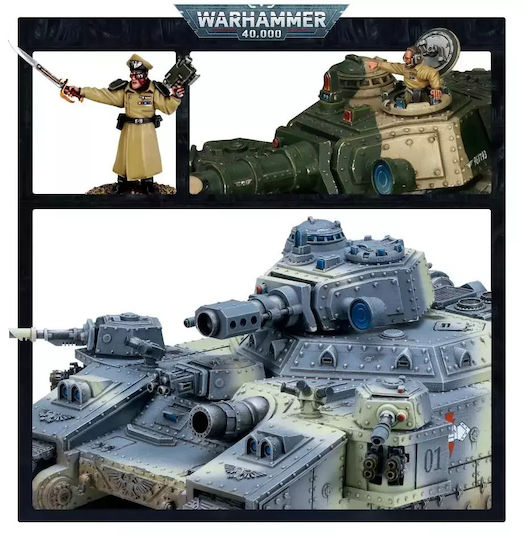 Warhammer 40,000 Baneblade プラモデル Games Workshop Warhammer 40.000 Astra Militarum Figură Baneblade