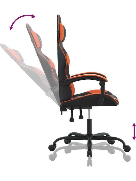 vidaXL 3143872 Gaming Stuhl Black / Orange