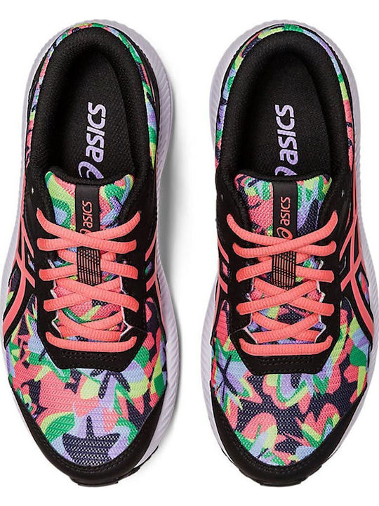 Contend 8 Print GS Kids Sports Shoes Running with Laces Multicolour