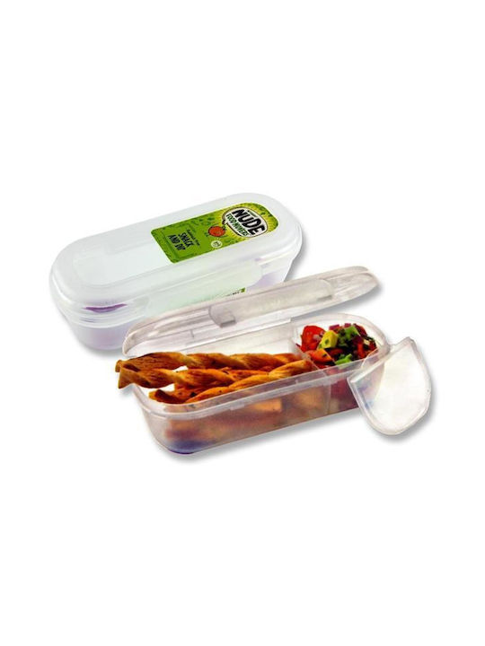 Smash Snack & Dip Lunch Box Plastic Μπλε 1pcs