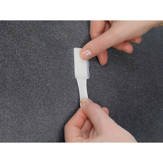 Tesa S7912376 mit Aufkleber Kunststoff Weiß 3Stück