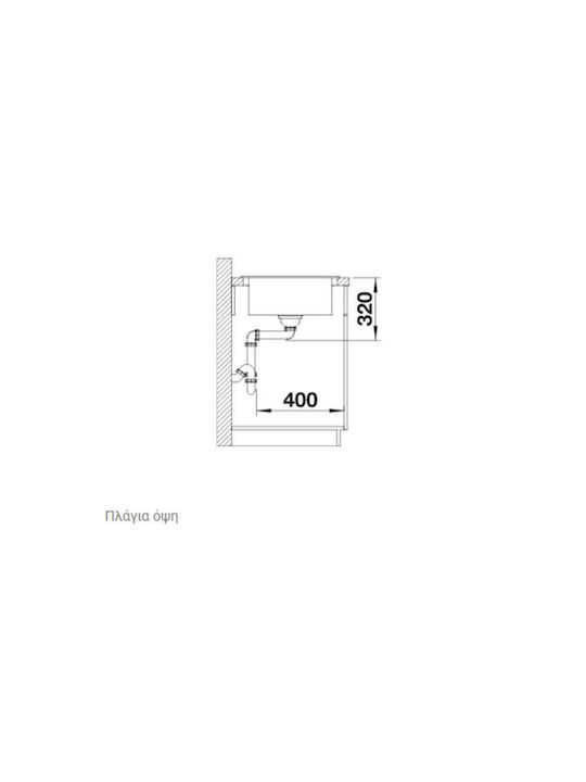 Blanco Elon XL 6 S Silgranit PuraDur 527069 Drop-In Chiuvetă din Granit Sintetic L78xW50cm Soft White