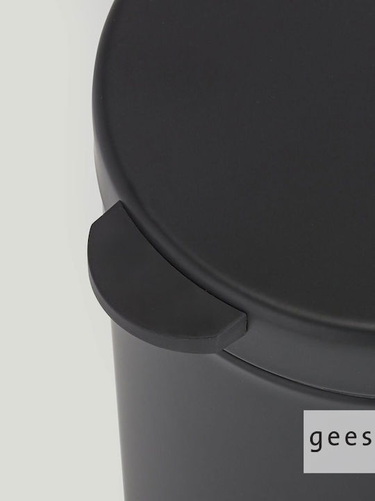 Geesa 644-400 Inox Καλαθάκι Μπάνιου 3lt Μαύρο