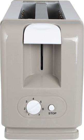 Muhler MT-1244 Toaster 2 Schlitze 1200W Inox