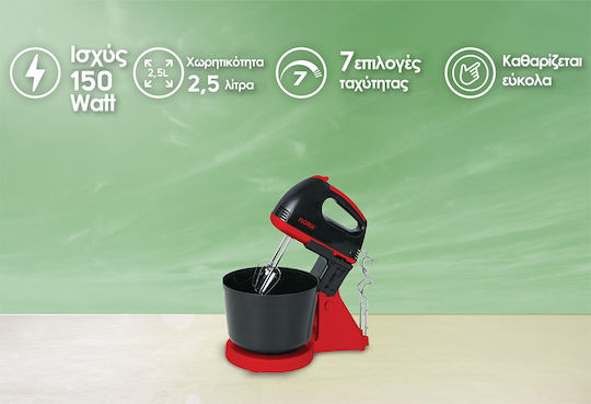 Zilan Mixer Handmixer 150W Weiß