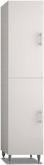 Drop Side Cabinet 5SLR040WH Στήλη Μπάνιου Δαπέδου 40x32x184cm Λευκή Drop Side Cabinet 5SLR040WH Στήλη Μπάνιου Δαπέδου 40x32x184cm Λευκή