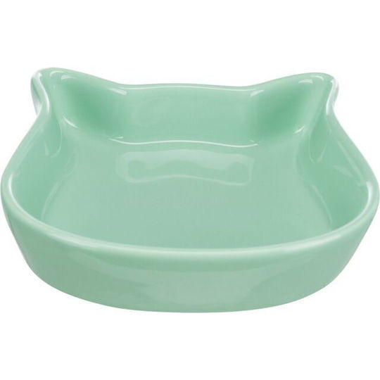 Trixie Ceramic Keramik Schalen Futter & Wasser für Hund & Katze 250ml 12cm in Grün Farbe