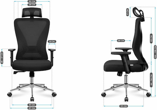 Adler Manager 3.5 Office Chair With Adjustable Arms Black
