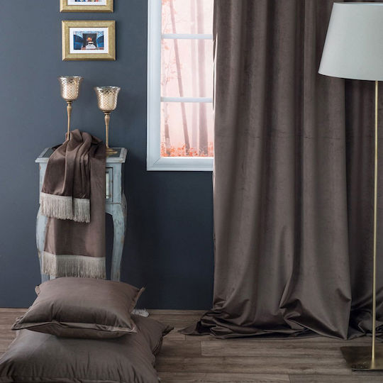Teoran Runner Velvet cu franjuri 03 40x160cm