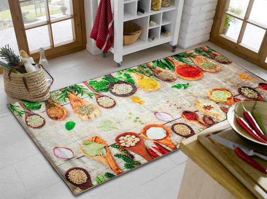 Dimcol Spices 251 Χαλάκι Κουζίνας Διάδρομος 80x200cm 33463059014 Πολύχρωμο