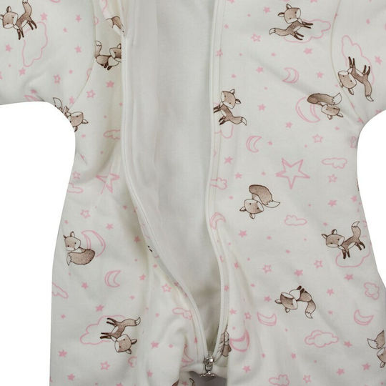 Bebe Stars Winter Schlafsack mit Füßen Fox 3 Tog White