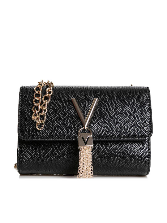 Divina Women's Shoulder Bag Nero/gold