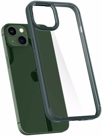 Spigen Ultra Hybrid Back Cover Plastic 2mm Midnight Green (iPhone 13)