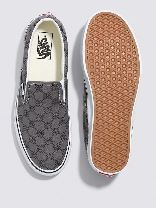 Monogram Classic Herren Slip-Ons Gray