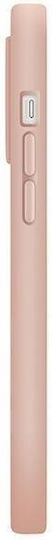 Uniq Lino Hue Magclick Umschlag Rückseite Silikon Blush Pink (iPhone 14 Pro Max)