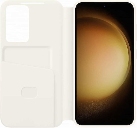 Samsung Smart View Wallet Πλαστικό Cream (Galaxy S23)
