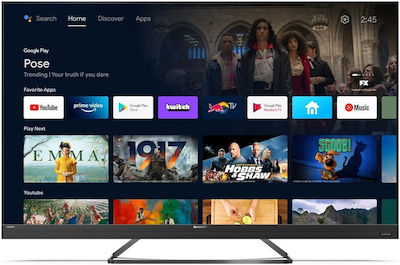 Sharp Smart Τηλεόραση 55" 4K UHD LED 55EQ3EA HDR (2022)