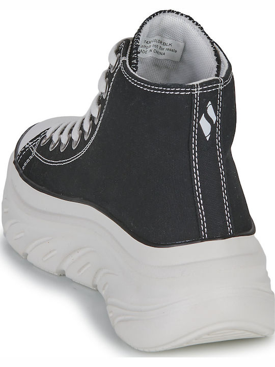 Funky Street Flatforms Boots Black