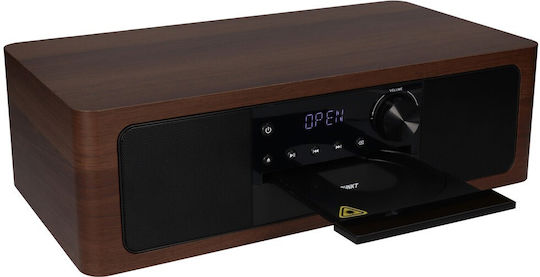 Blaupunkt Ηχοσύστημα 2.0 MS22BT 50W με CD Player και Bluetooth Μαύρο