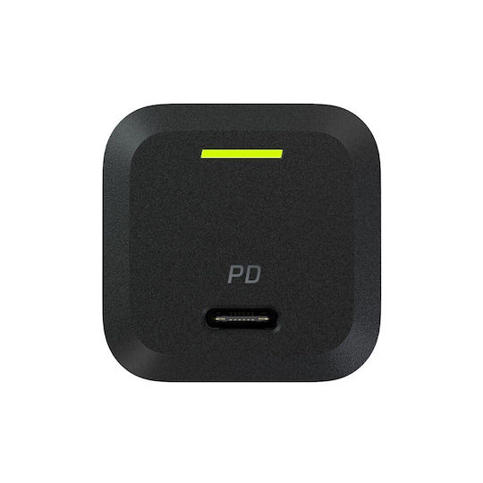 Green Cell Green Cell GaN Wireless Charger with USB-C Port 33W Power Delivery and Quick Charge 3.0 Black
