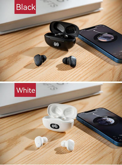 XO X19 In ear Bluetooth хендсфри Слушалки с Кутийка за Зареждане Черен