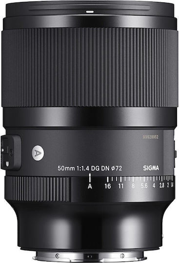 Sigma Full Frame Φωτογραφικός Φακός 50mm f/1.4 DG DN Art Σταθερός για Leica L Mount Μαύρος