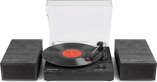 Fenton RP165B 102.151 Πικάπ με Προενίσχυση και Ενσωματωμένα Ηχεία Μαύρο